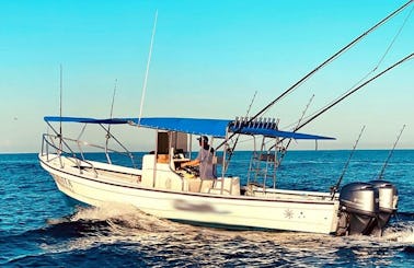 28' Super Panga Fishing Boat Charter in Puerto Vallarta