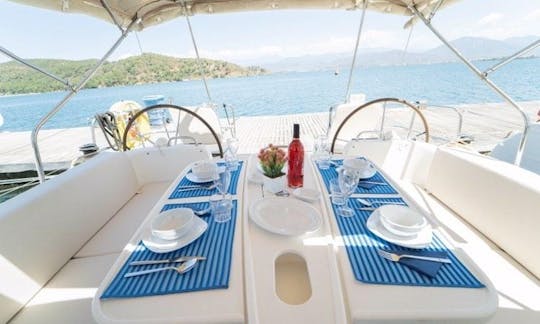 Beneteau Sailing Yacht Rental in Muğla, Turkey