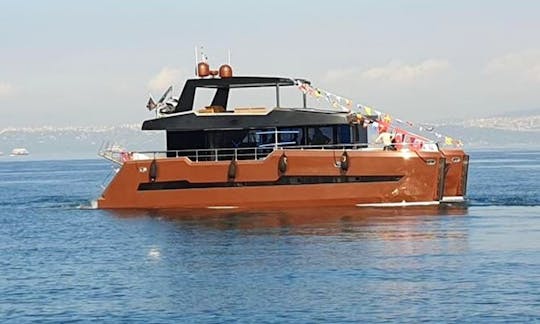 56' Custom Made Power Catamaran in İstanbul, Turkey