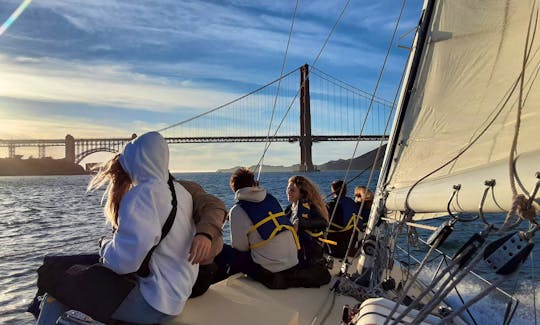 San Francisco Sailing Awesomeness aboard Custom 42' Globetrotting Sloop