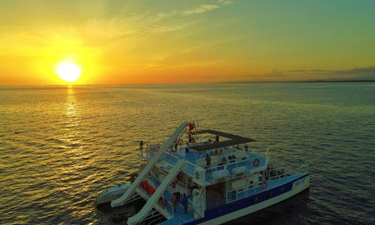 Shared Catamaran Eco Adventure in Manuel Antonio, Costa Rica