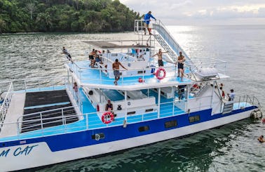 Shared Catamaran Eco Adventure in Manuel Antonio, Costa Rica