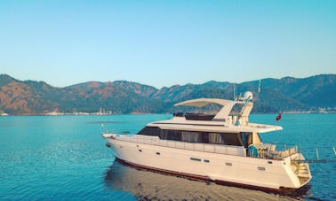 Maiora 78 Power Mega Yacht Charter in Mugla, Turkey