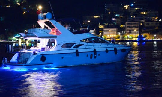 Motor Yacht with Flybridge for Charter in İstanbul, Turkey