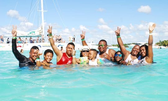 Lagoon 12-meter sailing Catamaran Rental in Los Melones, Dominican Republic