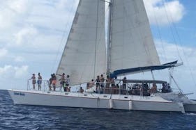 Lagoon 12-meter sailing Catamaran Rental in Los Melones, Dominican Republic