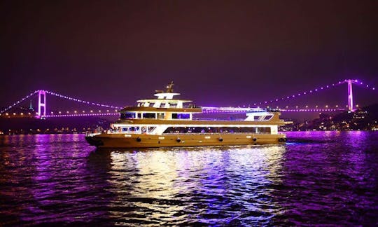 $70 per person up to 500 people for this cruise to host your event in İstanbul!