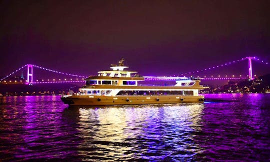 $20 per person up to 500 people for this cruise to host your event in İstanbul!