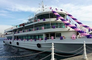 Cruise Ship rental for up to 500 Guests in İstanbul