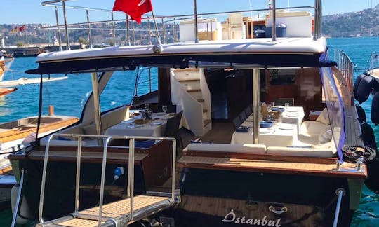 Book a Spacious Motor Yacht for 36 People in İstanbul, Turkey