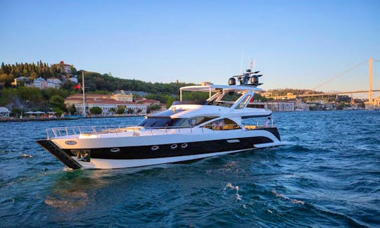 Charter the 75' Dorist Aqua Power Mega Yacht in İstanbul, Turkey