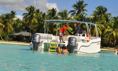 Location de catamaran motorisé de 82 pieds à Los Melones, République dominicaine