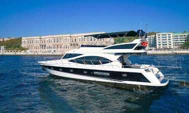 Charter the 50' Dorist Navy Power Mega Yacht in İstanbul, Turkey