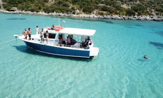 Fishing Charter on "Athanasia" Boat in Pithagorio, Greece