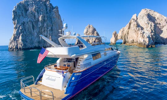 Luxury Motoryacht 85ft Viking Sports Cruiser in Cabo San Lucas, Baja California Sur - Private Chef! WIFI On board!