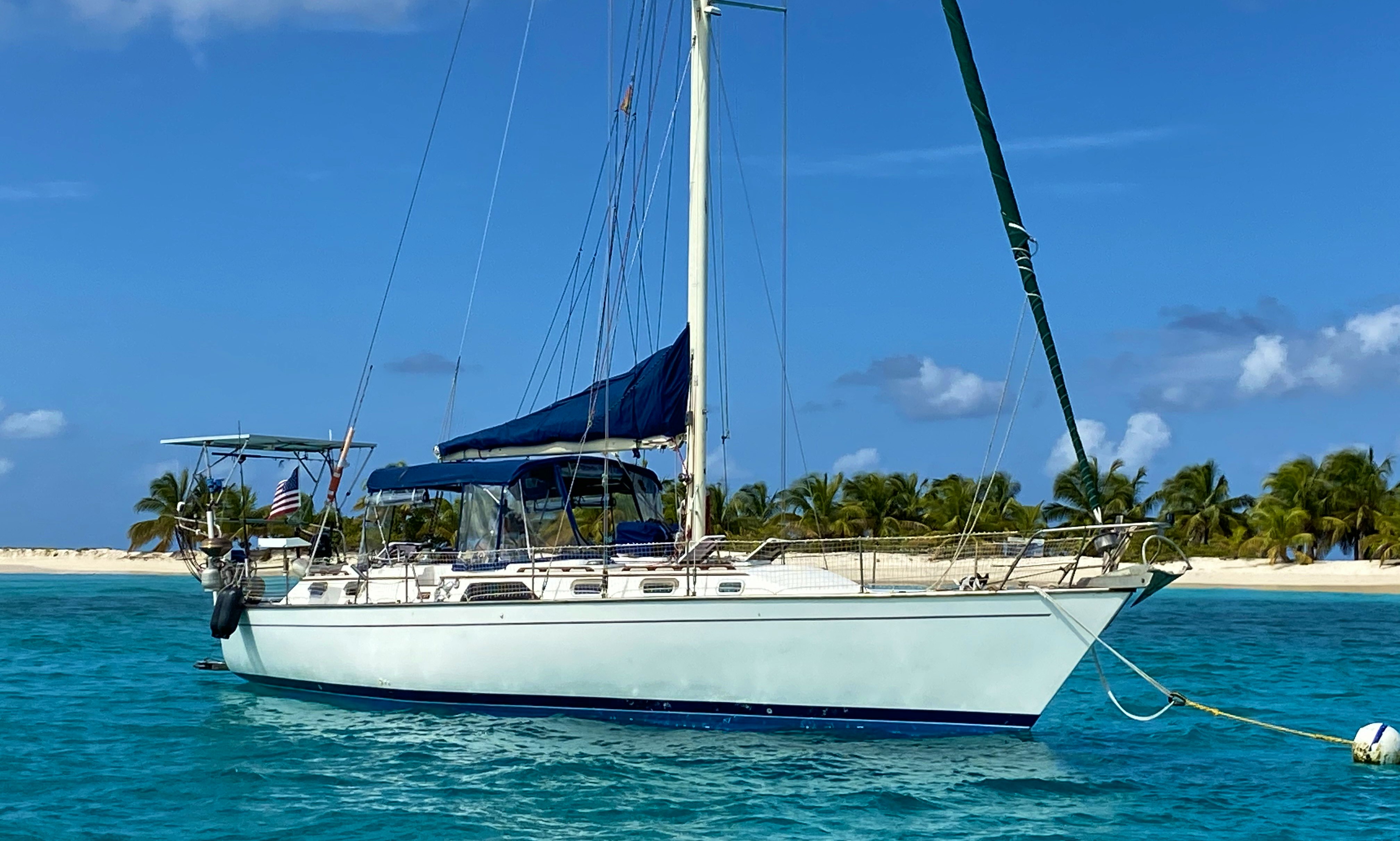 Day Sails And Sunset Cruises With Nick And Kelly Aboard 44 Sailboat In St Petersburg Fl Getmyboat