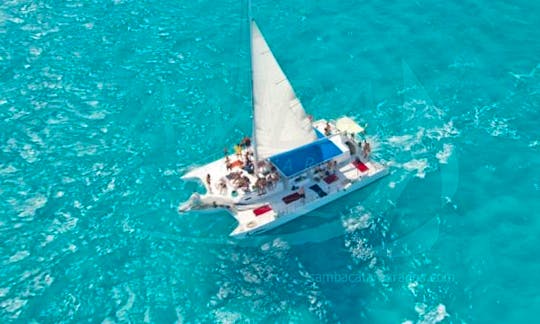 78 ft Catamaran Private Charter / Capacity 100 people in Cancún, Quintana Roo
