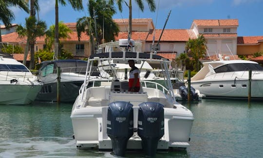 Reserve The Intrepid 36 Center Console With Twin 350 Hp Yamaha Outboard In La Romana