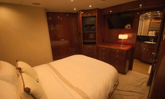 Hatteras 63' Luxury Yacht for Charter in La Guaira