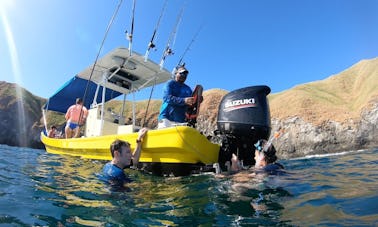 Pêche au Panga 3/4 avec le capitaine