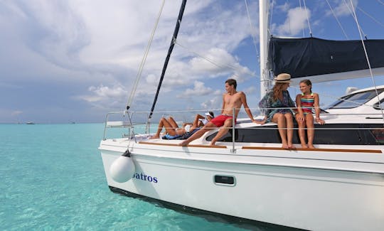 Excursion en voilier en catamaran de 35 pieds à Cozumel, tout compris