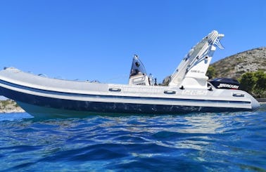 SACS RIB Powerboat Rental in Kontokali