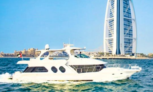 62ft Spacious Yacht Charter in Dubai, UEA