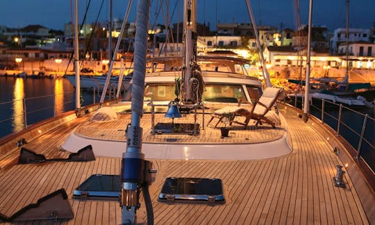 Gitana Perini Navi 118 Sailing Yacht Rental in Paleo Faliro, Greece