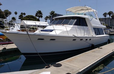 Cockpit Motor Yacht in Marina del Rey - Ideal for up to 12 Guests (First Time Offered for Charter)