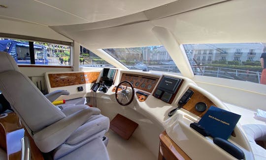 Azimut Luxury 58' Yacht for Charter in Hamble-le-Rice