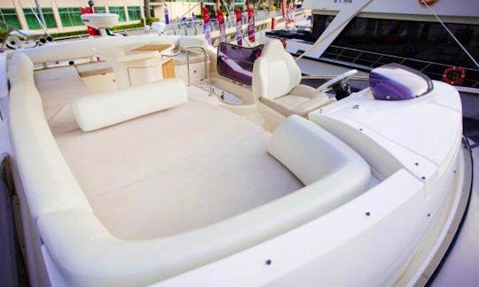 48ft Azimut  Motor Yacht Charter in Dubai, UAE for 10 person!