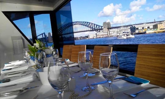 The Ultimate Sydney Harbour Function on 66' Power Catamaran Charter