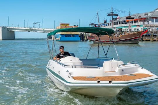 Barco de cubierta de 21 pulgadas/Johns Pass/Yamaha de 150 CV/10 pasajeros