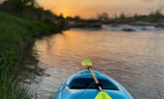 Field & Stream Kayak Rental on Llano River