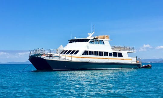 Coral Lunch Cruise aboard our beautiful big fastcat.