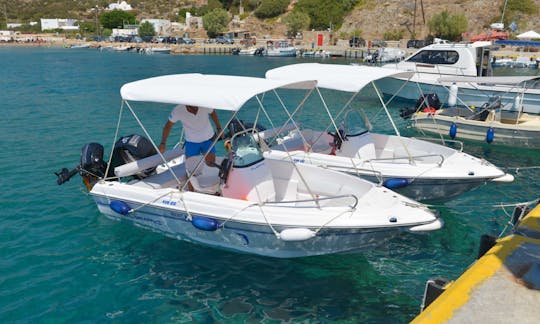 “Apollon” 4,5 m/30 cv - Nenhuma licença é necessária na ilha de Sifnos