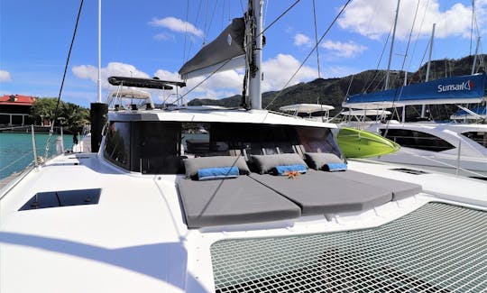 Lucinda Lucia 40 Sailing  Catamaran Charter in Mahé, Seychelles