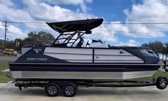 Montara G2 Surf Boss Tritoon/Wake Boat  All Lakes from Lewisville, Austin, Texas Hill Country