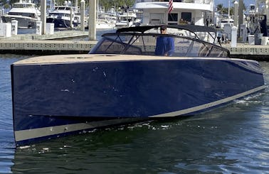 Miami Yacht Charter- 40' Van Dutch Yacht in Miami