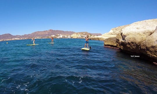 Curso de Iniciação ao Paddle Surf em San Juan de los Terreros, Andaluzia