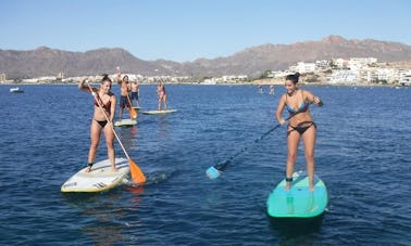 Curso de Iniciação ao Paddle Surf em San Juan de los Terreros, Andaluzia