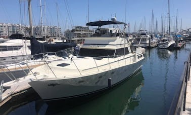 Experiência de iate com cabine dupla de 43 pés em Marina del Rey!