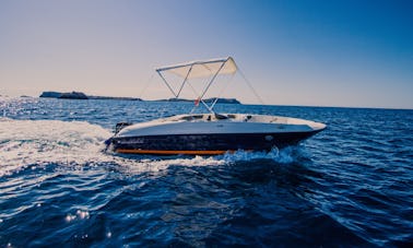 Bayliner Deckboat Rental in Ibiza, Spain