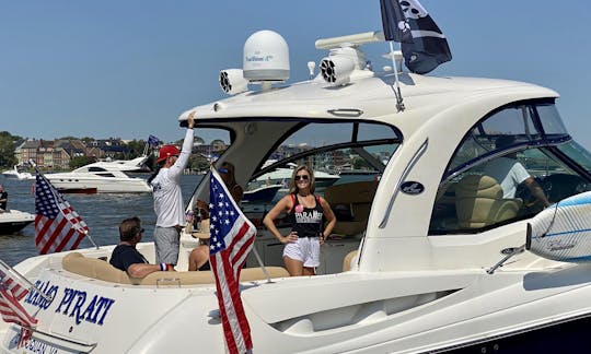 Passeios de 55 minutos do Sea Ray Sundancer no Rio Potomac