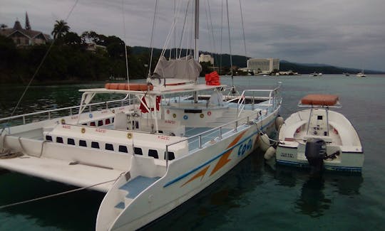 Private Catamaran boat charter Ocho rios