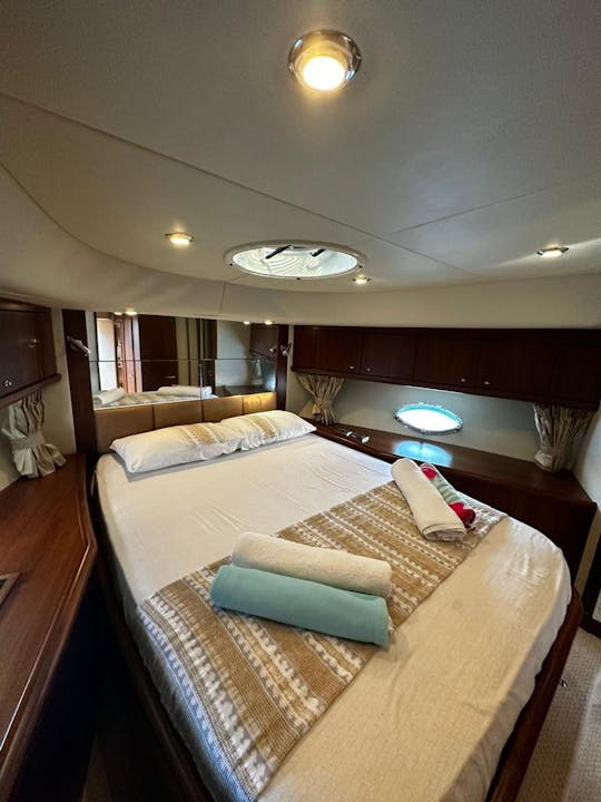 Luxury Motor Yacht Sunseeker 60 for 10 guests in Bodrum