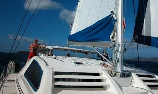 Experiência memorável neste catamarã Leopard 47