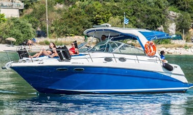 Skippered Sundancer Motor Yacht Charter  In Lefkada, Greece