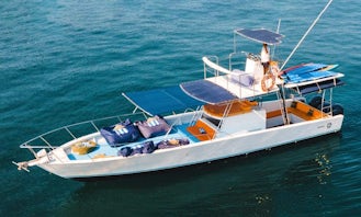 Book a Incredible 45' Cigarrete Family Boat in Puerto Vallarta, Jalisco!