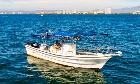 Super Panga 27' Express Fishing Boat in Puerto Vallarta